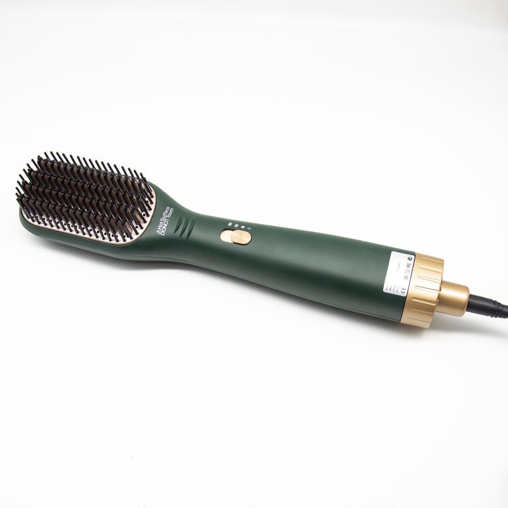 Hot Selling 3 In 1 Föhn Droge En Natte Stijltang Kam Hot Air Brush Styler