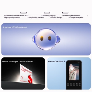 Smartphone HON0R/Glory 400 Pro Original, Qualcomm Octa Core, Cámara de Retrato Ultra Clara, 7200mAh, 120Hz, Pantalla <span class=keywords><strong>Plana</strong></span> Texturizada, <span class=keywords><strong>5G</strong></span>, Español - Product Image 5