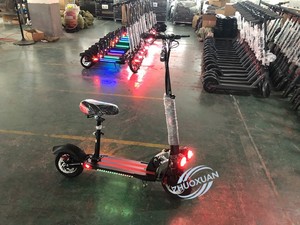 Trottinette électrique tout-terrain pliable 60V 11 pouces à double moteur en alliage d'aluminium pour adultes, pour les trajets en extérieur - Product Image 6