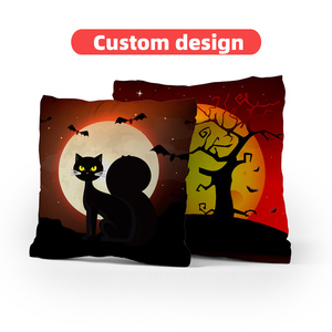 Happy Halloween fodere per cuscini nuovo design zucca fantasma dolcetto o scherzetto federe decorazioni fodera per cuscino - Product Image 2