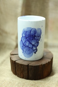 Hot bán tách trà chén gốm tay sơn tách trà chiếc đĩa nổi cốc cà phê - Product Image 3