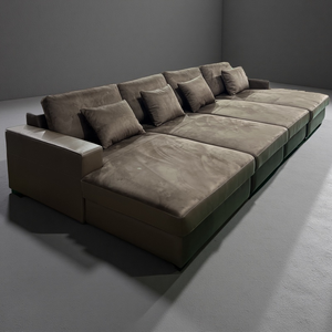 مسرح منزلي فاخر مخصص مقاعد سينما مريحة بتصميم عصري صالة سينما منزلية - Product Image 2