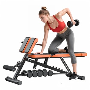CZFIT Banco de Pesas Metálico Ajustable Plegable Más Vendido con Extensión de Piernas y Almohadilla para Abdominales - Product Image 1