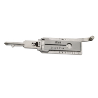 Outils de serrurier Lishi HU49 2 en 1, crochetage et décodage de serrures, pour allumage de voiture et serrures de porte