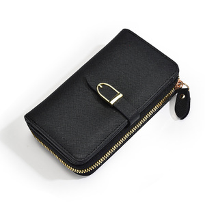 <span class=keywords><strong>Portafoglio</strong></span> di <span class=keywords><strong>Lusso</strong></span> in Pelle PU per Donne con Porta Carte, Portacarte di Credito Femminile con Cerniera - Product Image 5