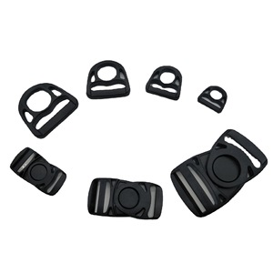 Hebillas de Plástico para Cinturón de Seguridad de Portabebés y Carriola, Hebilla de Escalera de Tres Lados JK B7010, Accesorios para Bolsos, Cierres - Product Image 5