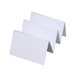 安価なRFIDスマートカードISO18000-6C UHF PVCブランクカード860-960MHz + 13.56MHzまたは125KHzデュアル周波数コンポジットホワイトカード - Product Image 1