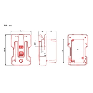 REAL RL-9260 CE Certified High Quality Remote+Mechanical Silver Metal <b>Box</b> <b>Lock</b> for Trailer Parts - Product Image 4