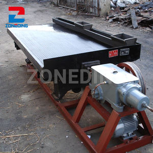 खनन कारखाने मशीनरी सोने केंद्रित टेबल इलेक्ट्रिक कंपन/हिटिंग टेबल मूल्य - Product Image 5