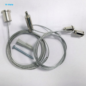 Kit de <span class=keywords><strong>suspension</strong></span> de câble réglable pour <span class=keywords><strong>plafond</strong></span>, kit de <span class=keywords><strong>suspension</strong></span> de câble pour éclairage, boîte à lumière, éclairage LED - Product Image 4