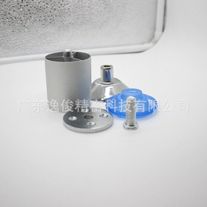 Patas de Sofá Ajustables en Altura, de Acero al Carbono Plateado, Soporte para Muebles, Diseño Industrial Resistente - Product Image 3