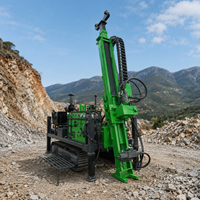 Vente directe usine de foreuse carottière diesel sur chenilles de 600 m avec système entièrement hydraulique à roulements, provenant du Shandong