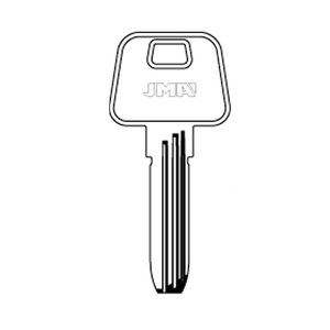 Chiave di sicurezza in ottone Az14 - Product Image 1