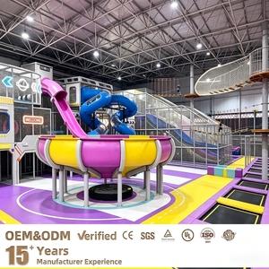Équipement de parc de trampolines tout-en-un avec conception personnalisée gratuite, aire de jeux intérieure commerciale, centre de divertissement familial - Product Image 1