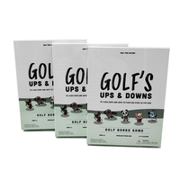 Jeu de mini-golf personnalisé Bayaya pour enfants, jeu de société OEM pour sports d'intérieur, avec des montées et des descentes