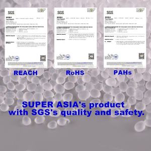 Granulés TPE à haute élasticité de qualité alimentaire, couleur et dureté personnalisables, marque Super Asia - Product Image 5