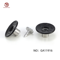 Boutons de couture ajustables en laiton personnalisés en métal pour la fabrication de vestes en jeans