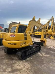Original Japan Second-<b>hand</b> Excavator Komatsu Pc60 6ton <b>Mini</b> Excavator Used <b>MINI</b> Crawler Excavator - Product Image 3