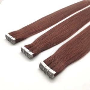 Cinta de la pu pelo de la cinta del pelo humano extensiones de divina remy extensiones de cabello - Product Image 5