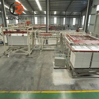 Machine de laminage de plaques de plafond en PVC gypse à une face, économe en énergie |   Ligne de production de revêtements de planches d'entrée de gamme