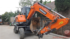 Maquinaria de Construcción, Excavadora de Ruedas Mini DX55W de 5.5 Toneladas - Product Image 4