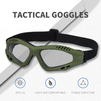 Lunettes de protection à 3 lentilles en gros, lunettes de sport, lunettes tactiques pour hommes, lunettes transparentes