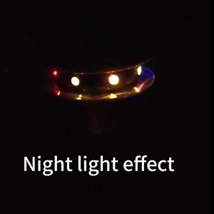 Paslanmaz çelik açık park baba anti-çarpışma trafik yol dik kutup bariyer LED ışık mühendis sınıf IP10 - Product Image 6