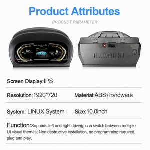 หน้าจอ LCD Navihua แผงหน้าปัดเรือนไมล์ดิจิตอลสำหรับ BMW X1, BMW ซีรีส์ 3, ซีรีส์ 5, ซีรีส์ 6, ซีรีส์ 7 - Product Image 3