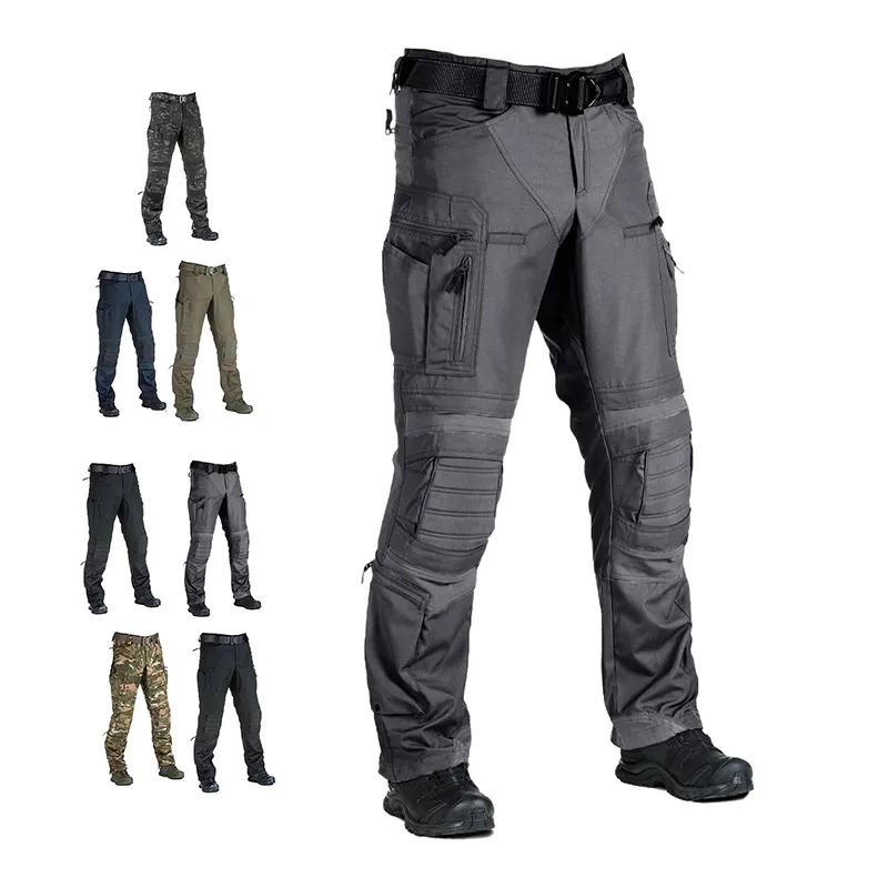 SIVI Milti-pocket Quick Dry Soft Waterproof Cargo Pants Hiking Trekking Climbing Trousers Unisex Tactical Pants Trousers For Men