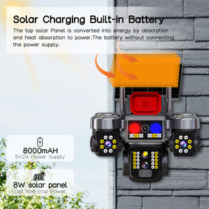 <span class=keywords><strong>กล้อง</strong></span><span class=keywords><strong>วงจรปิด</strong></span><span class=keywords><strong>ไร้</strong></span><span class=keywords><strong>สาย</strong></span> V380Pro 4G ซิมการ์ด สามเลนส์ สามจอ  ระบบโซลาร์เซลล์ WiFi PTZ <span class=keywords><strong>กล้อง</strong></span> IP  ระบบรักษาความปลอดภัย <span class=keywords><strong>กล้อง</strong></span><span class=keywords><strong>วงจรปิด</strong></span>รักษาความปลอดภัยภายนอกอาคาร - Product Image 5