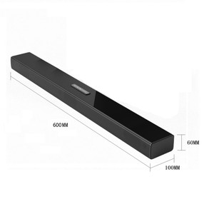 Barra de Sonido para TV, Cine en Casa, Juegos, Bluetooth 5.3, Altavoz Negro de 600 mm con Interfaz USB - Product Image 1
