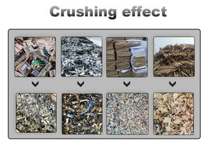 Máquina Trituradora <span class=keywords><strong>de</strong></span> Alta Eficiencia Tipo Chip, con Velocidad <span class=keywords><strong>de</strong></span> Eje Diferencial, Motores Dobles y Reductores Dobles - Product Image 4