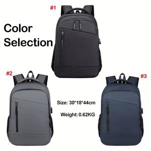 Large Capacity Waterproof <b>Laptop</b> <b>Backpacks</b> With USB Charging Business <b>Backpack</b> Multi-Compartment Bag for Daily Use - Product Image 2