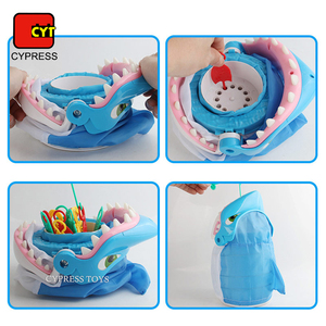Juego de Pesca con Alarma para Niños, Juego de Morder y Pescar Criaturas Marinas Coloridas Antes de que el Tiburón te Muerda, Juego para Niños - Product Image 4