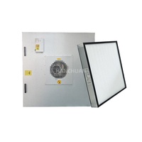Unité de filtration à ventilateur FFU, filtre HEPA classe 100, débit d'air de 2000 CFM, purification haute efficacité, montage au plafond pour le secteur biopharmaceutique