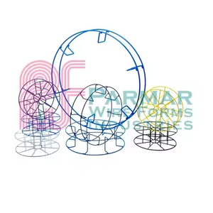 Panier en fil d'acier doux et durable pour un rangement efficace des câbles et des fils de soudage - Product Image 1