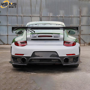 Adatto per parti del corpo di alta qualità di <span class=keywords><strong>Porsche</strong></span> <span class=keywords><strong>911</strong></span> 997 Spoiler posteriore modello GT2RS aggiornato con Spoiler posteriore in fibra di carbonio - Product Image 3