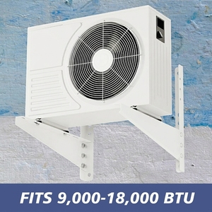 Soporte de Pared para Unidad Exterior de Aire Acondicionado, Soporte para Bomba de Calor sin Ductos, HVAC, Acero Galvanizado, Mini <span class=keywords><strong>Split</strong></span> - Product Image 4