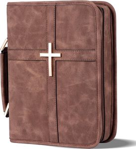 Bolsa de Almacenamiento para Libros de Oración, con Cierre, de Poliéster, a la Moda, Funda Protectora para Libros de Viaje, Impermeable y a Prueba de Polvo, de 3-6L - Product Image 1