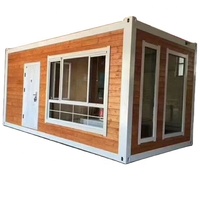 Conteneur De Stockage pliable Maison Avec Porte Coulissante En Verre Conteneur Maison À Vendre