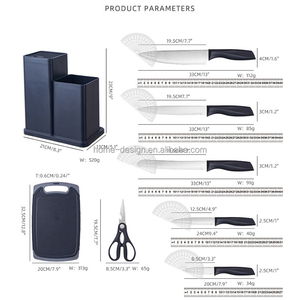 Hot Bán Dùng Một Lần 19-Mảnh Silicone Nhà Bếp Đồ Dùng Thiết Lập Với Tay Cầm Bằng Gỗ Cắt Hội Đồng Quản Trị Và Lưu Trữ Xô - Product Image 5