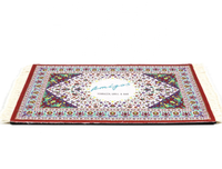 Personnalisé ODM Impression Oriental Tapis Persan Personnalisé Tapis de Souris Tapis Tissé Gaming Tapis de Souris avec Gland Musulman Tapis pour Bureau Maison