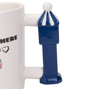 Tazza da <span class=keywords><strong>Caffè</strong></span> in Ceramica 3D Minimalista a Forma di Sfera, Bestseller, Sorpresa per il Ritorno a Scuola, Disponibile - Product Image 3