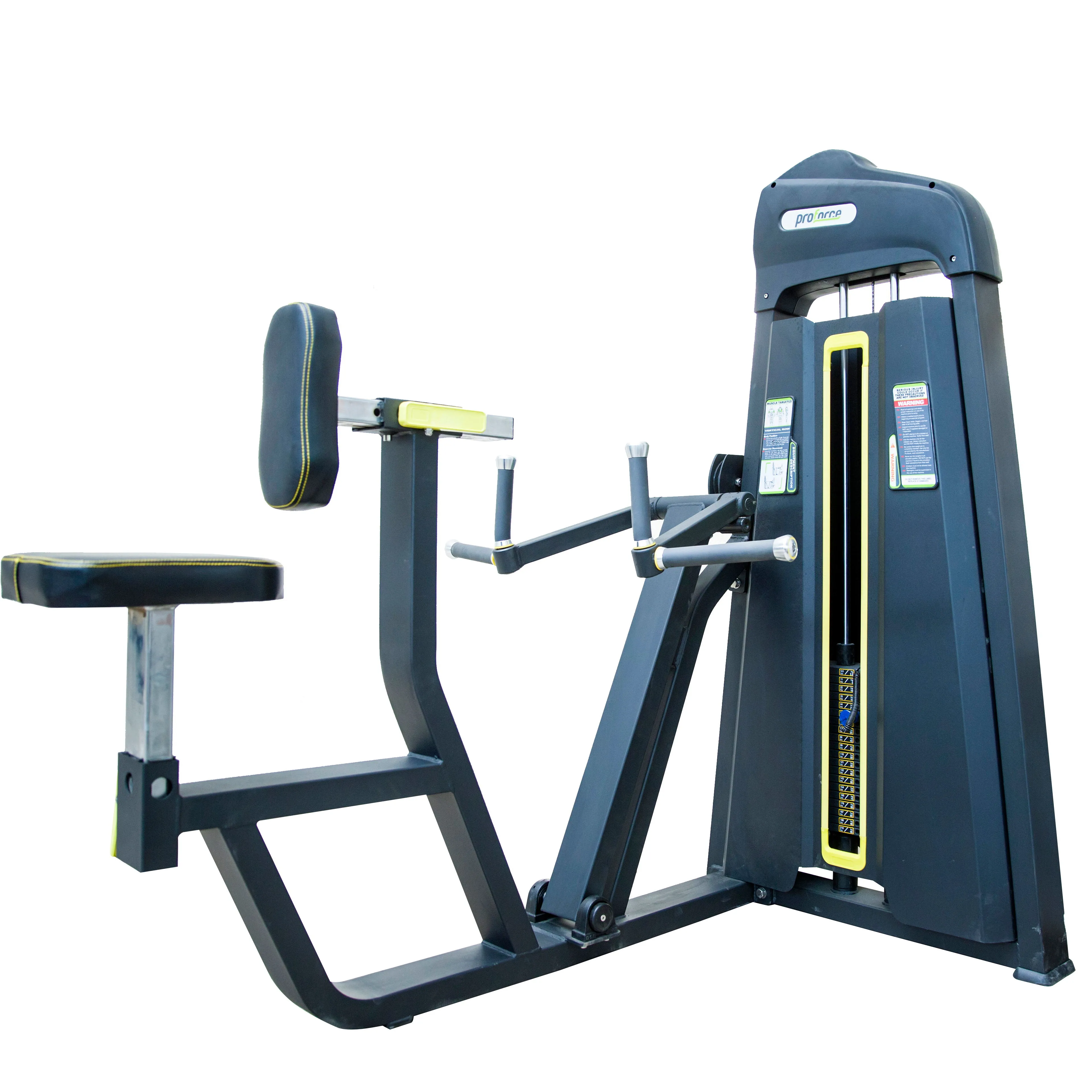Profession elle kommerzielle Fitness geräte Bodybuilding-ASJ-S805 Kraft maschine Ruder gerät Vertikale Reihen maschine