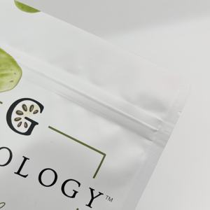 Custodia con cerniera PET PET riutilizzabile per tè naturale riutilizzabile richiudibile con campione gratuito disponibile per MOQ 100 pz - Product Image 5