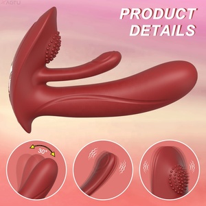Venta al por mayor de fábrica Control remoto <span class=keywords><strong>Swing</strong></span> Panty Vibrador Juguetes sexuales para mujeres Masturbación femenina Punto G Clítoris Dildo Juguete para adultos - Product Image 4