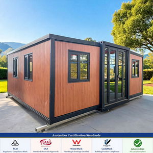 Casa Contenedor Expandible Prefabricada de 30/40 Pies, 3 Recámaras, 2 Baños, Estilo Villa de Lujo, con Diseño 3D Gratuito el Mismo Día, según Normas Australianas - Product Image 1