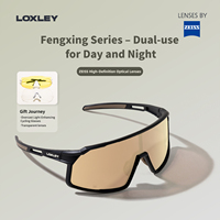 LOXLEY Fengxing Series Zeiss Lunettes de cyclisme Lunettes de soleil de sport Photochromiques UV400 Anti-buée Coupe-vent Lunettes de vélo