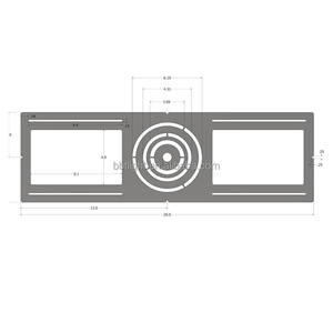 Paquete de 72 Placas de Montaje <span class=keywords><strong>para</strong></span> Nueva Construcción, Orificio Redondo de 3", 4" y 6", Soporte <span class=keywords><strong>para</strong></span> Lámparas de Techo Empotradas - Product Image 1