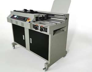 Machine de reliure de livres automatique à colle thermofusible format A4, colle latérale 60M pour travaux électrifiés - Product Image 4